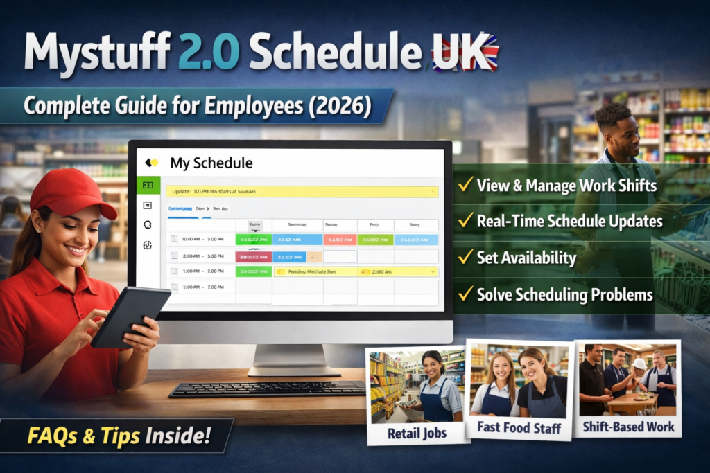Mystuff 2.0 Schedule UK: Complete Guide for Employees (2026)